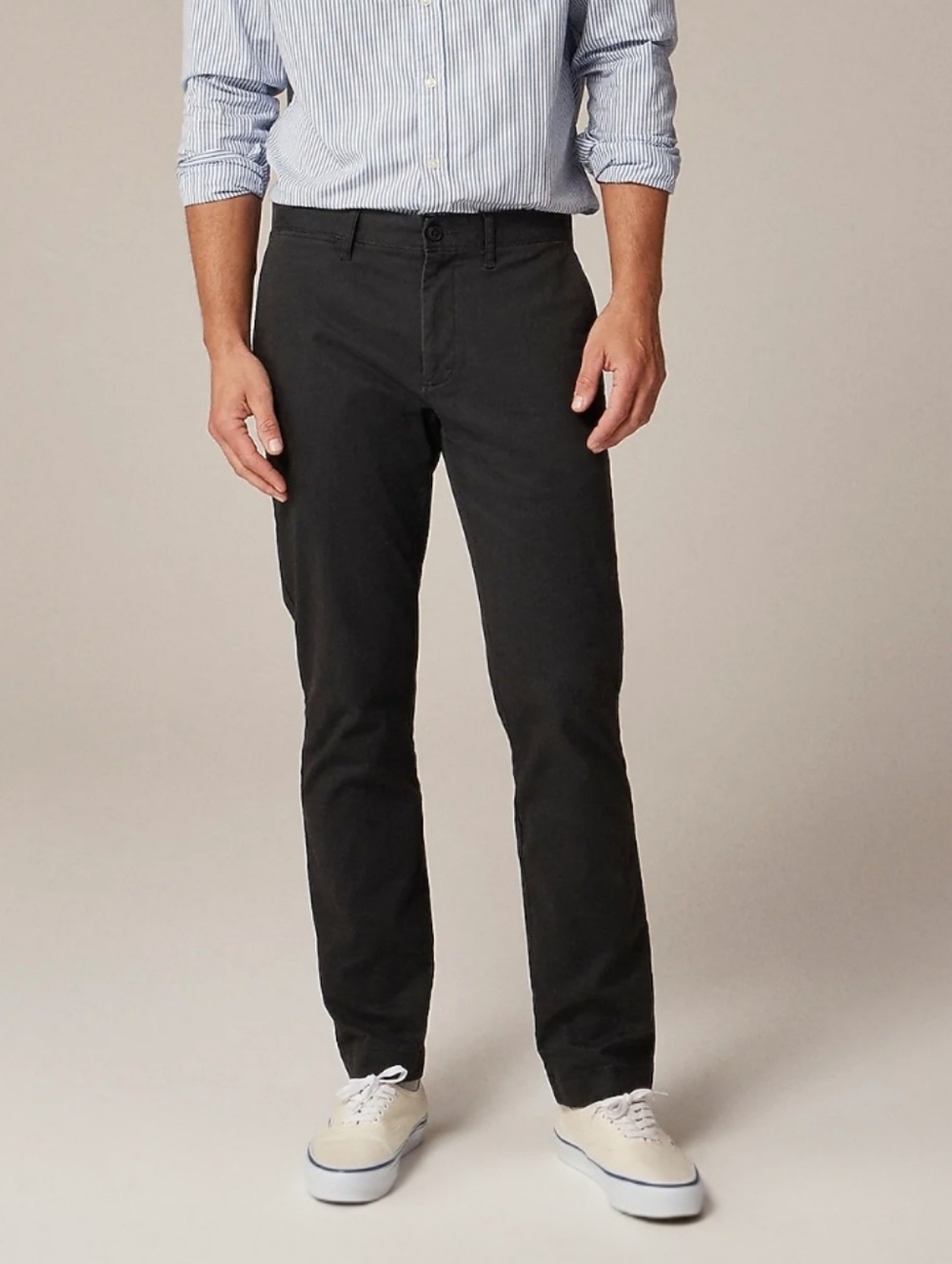 J.Crew Urban Slim Broken-In Chinos 32x34 Charcoal Gray